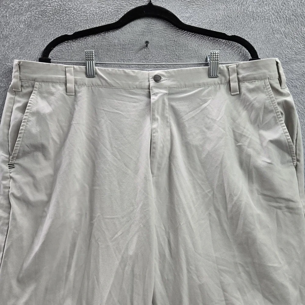 Adidas Men Activewear Pants 40X30 Gray Chino Golf Performance 29